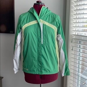 Green Columbia Rain Jacket